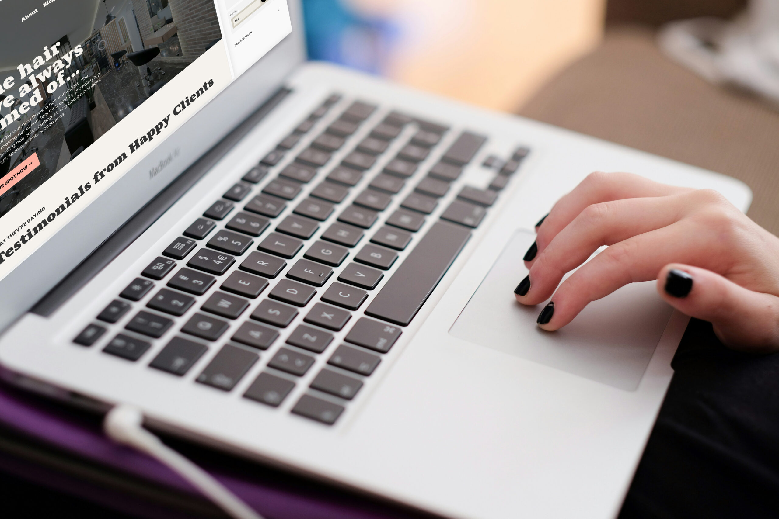 Dmhq laptop typing