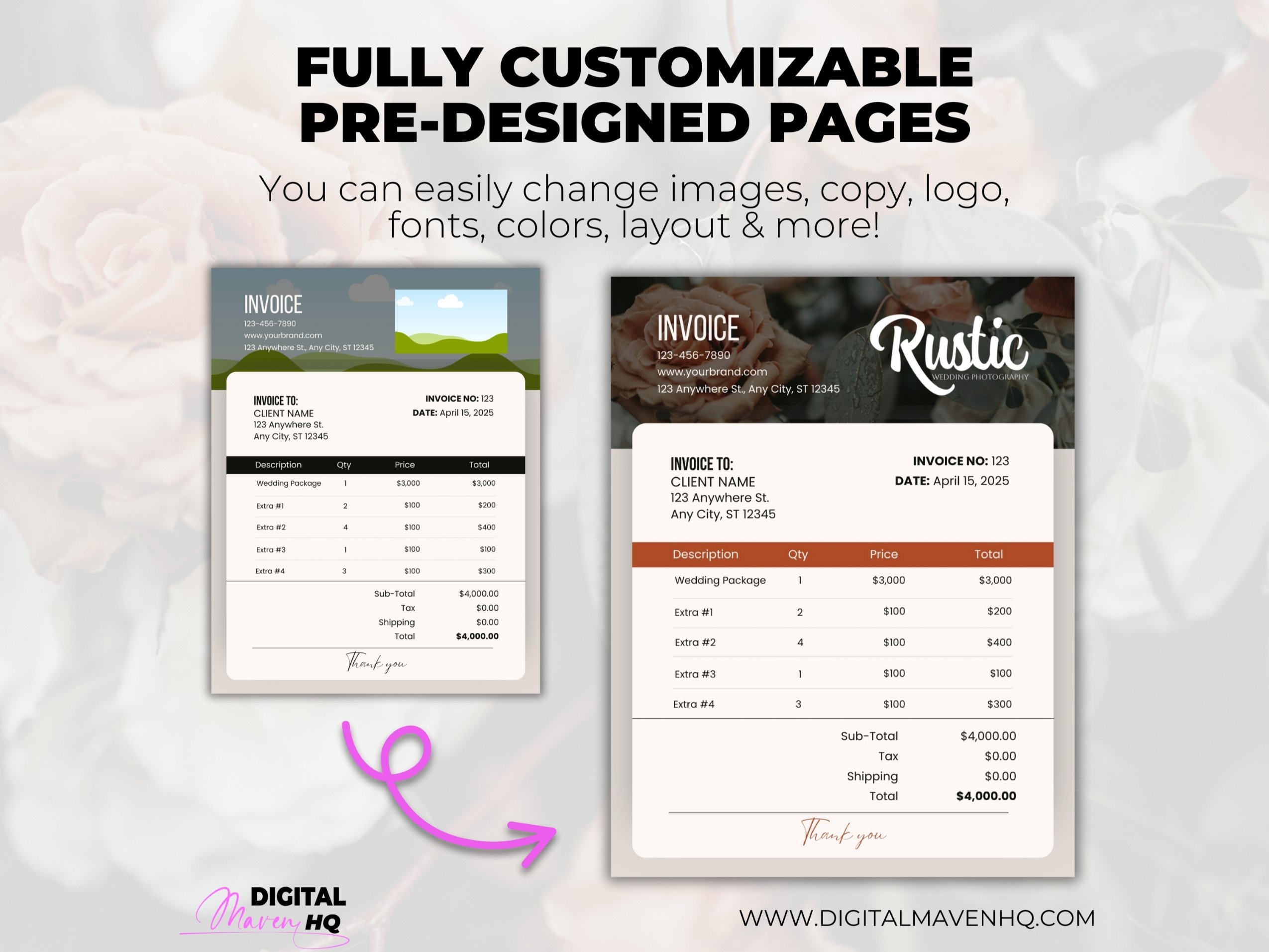 Dmhq ot rw inv customize